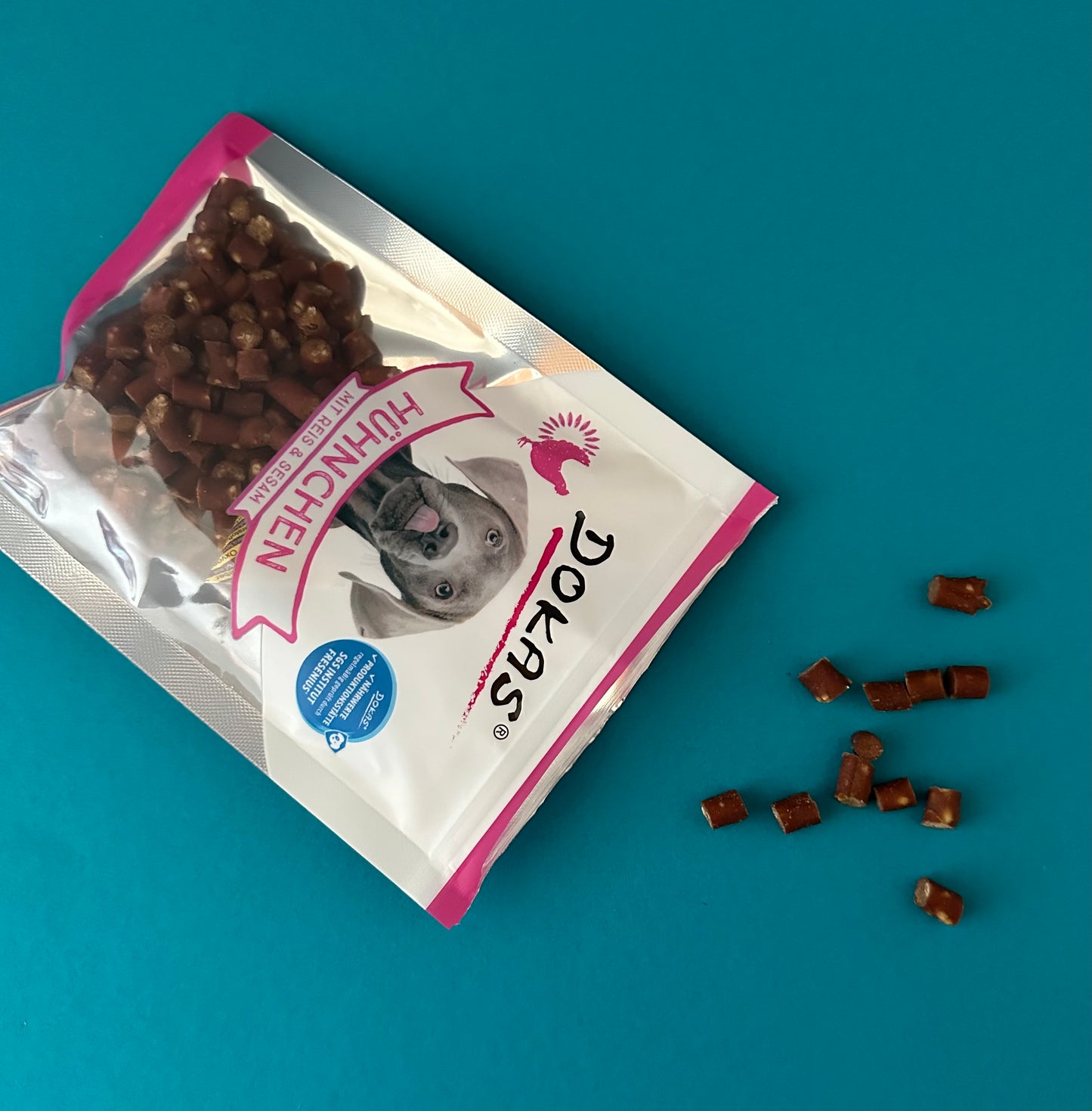 DOKAS Hühnchen mit Reis & Sesam, 70g