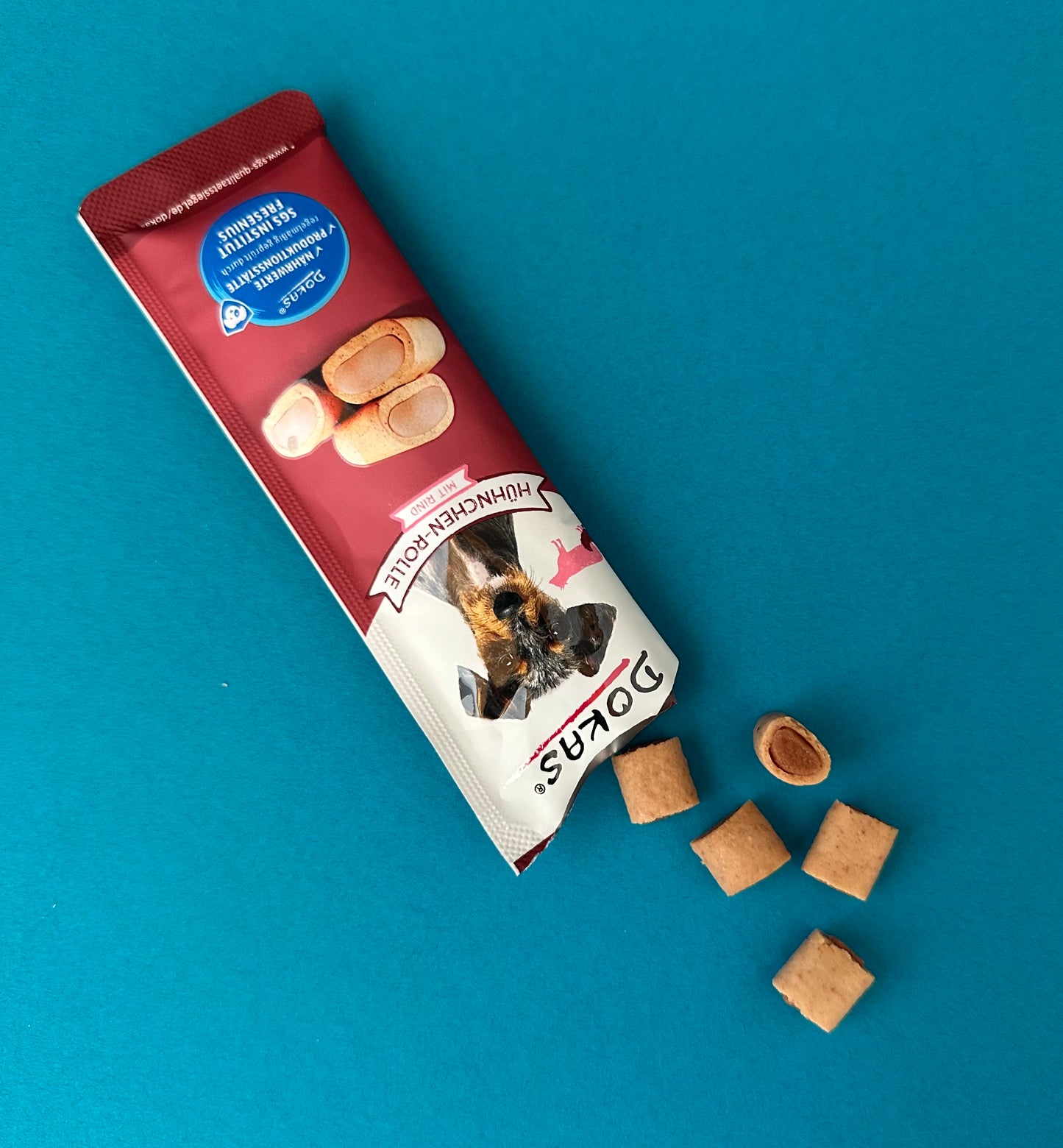 DOKAS Hühnchen - Rolle mit Rind, 10g