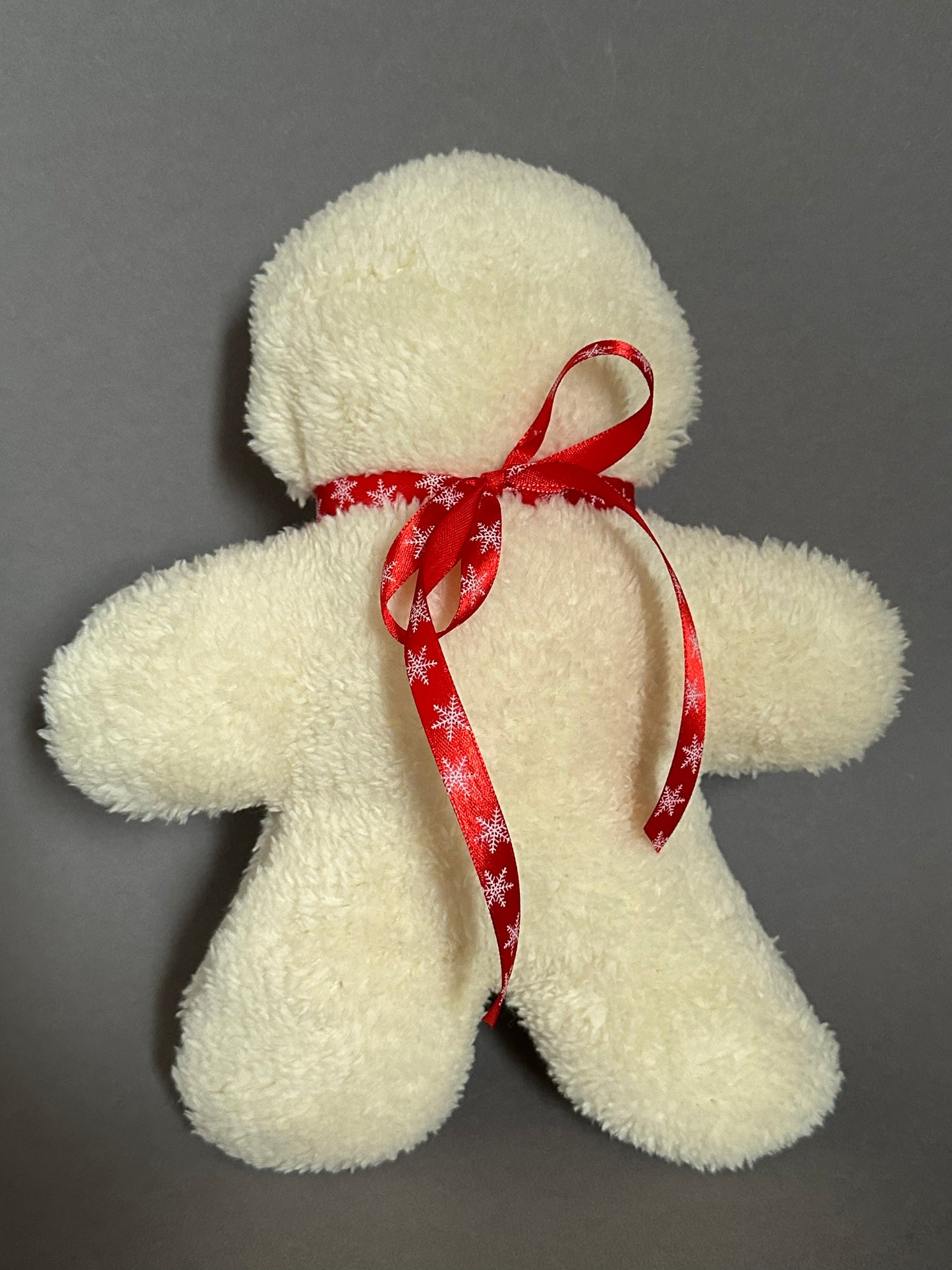 Sofortkauf | Lebkuchenmann Teddy beige (rote Schleife)