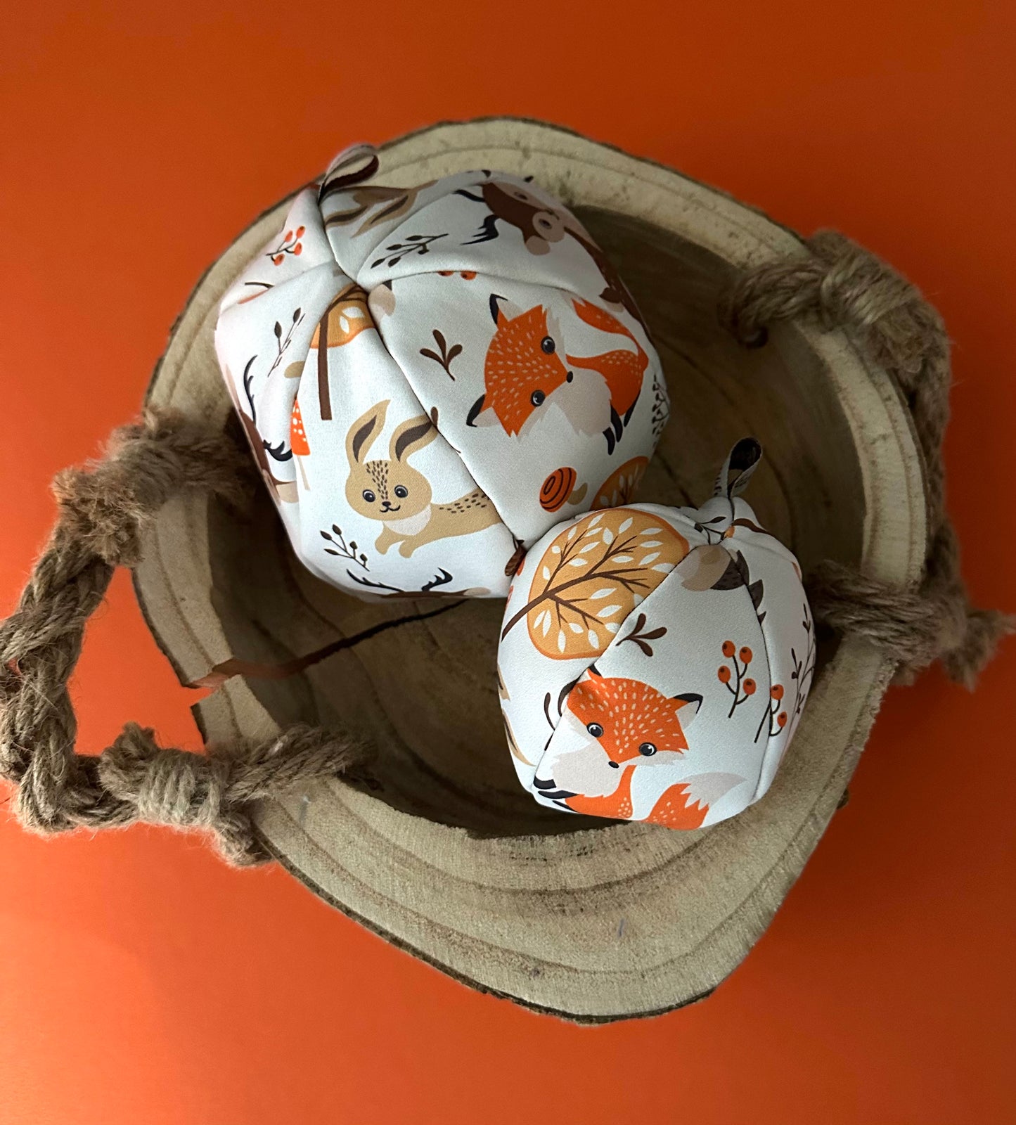 Sofortkauf | Ball Fuchs & Eule beige