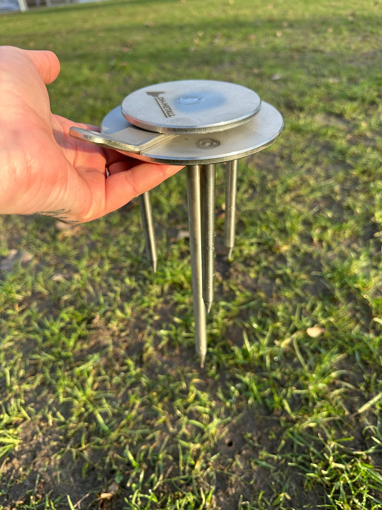 Bodenanker aus Edelstahl