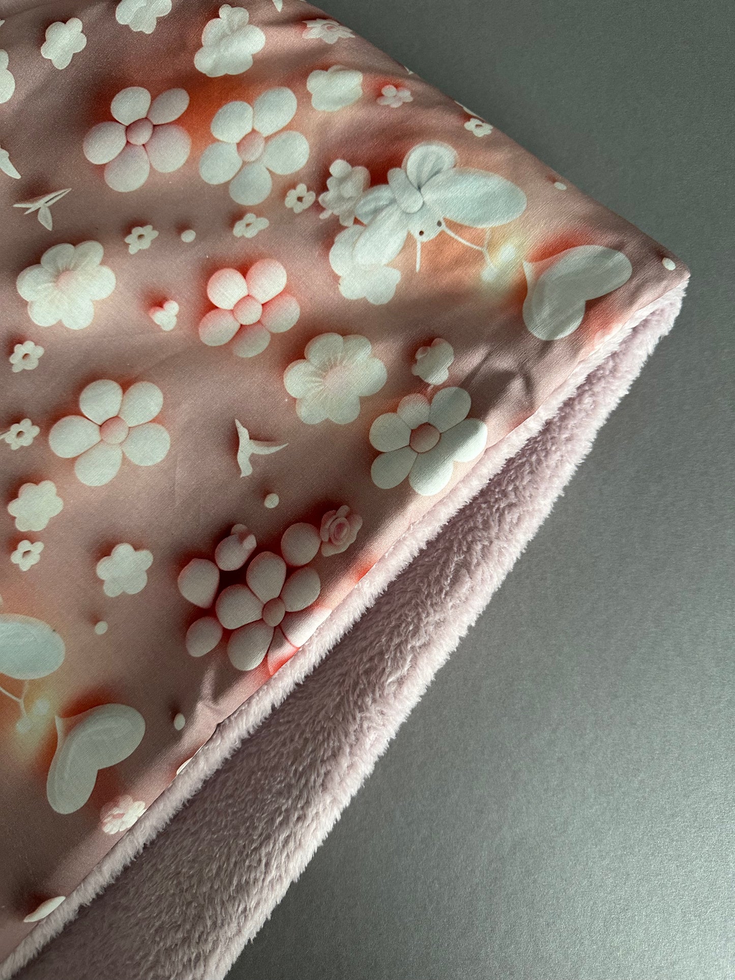 Outlet: Baumwolldecke Schmetterling 90 x 120 cm