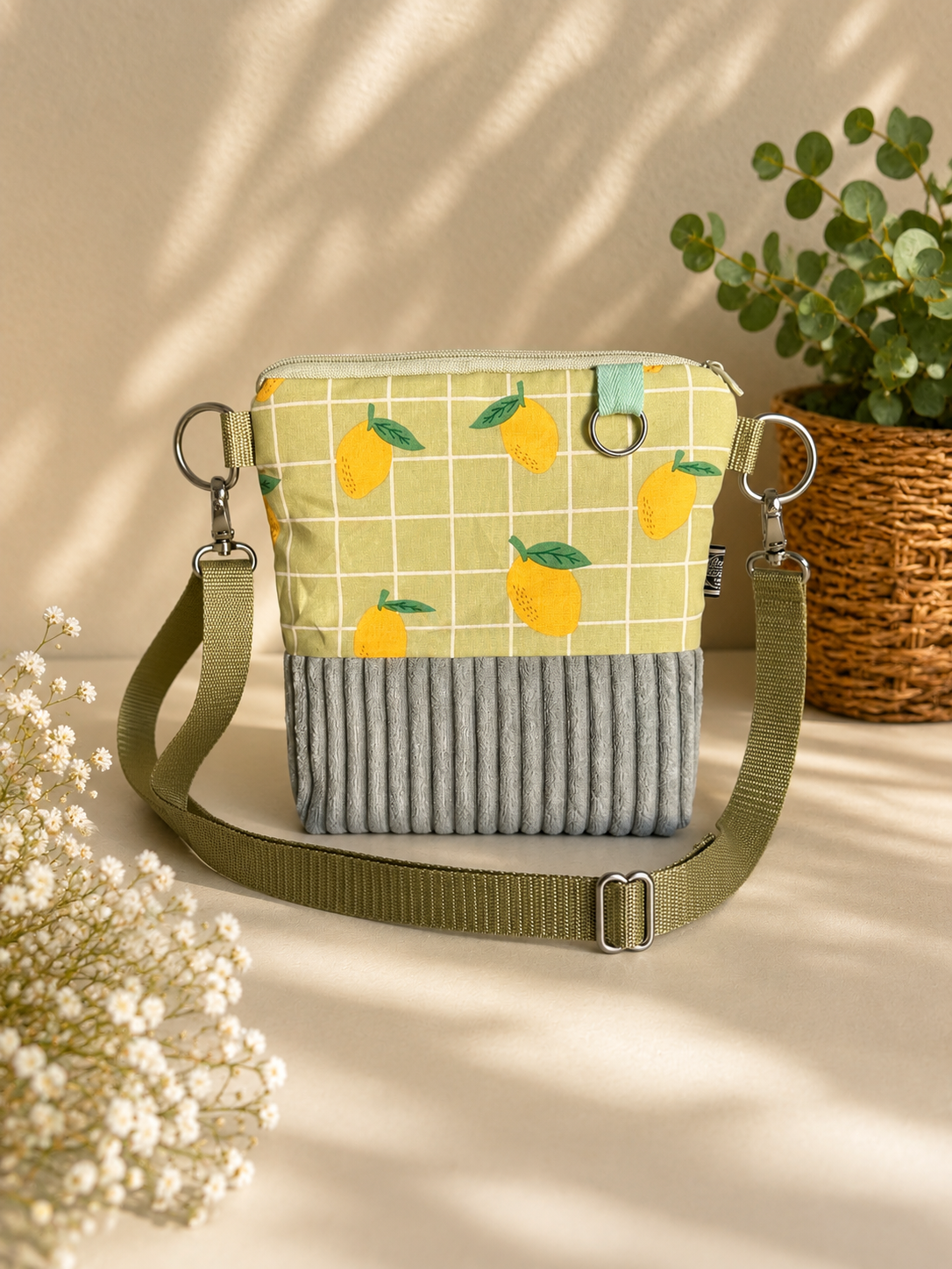 Gassitasche Walk & Go Zitronen mint