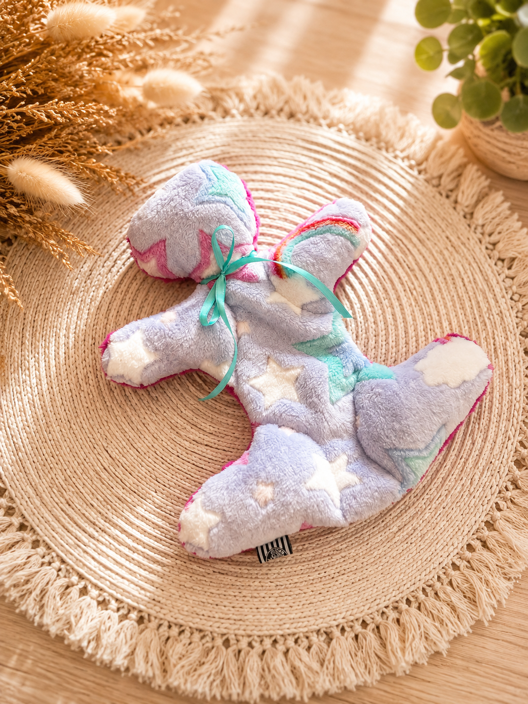 Kuschelkollektion Wellnessfleece Sterne & Regenbogen