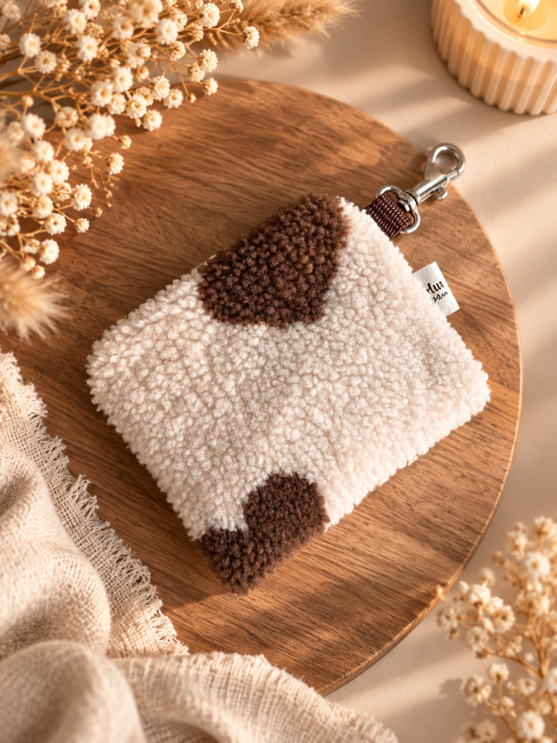 Sofortkauf | Taschenzwerg Teddy Herzchen braun