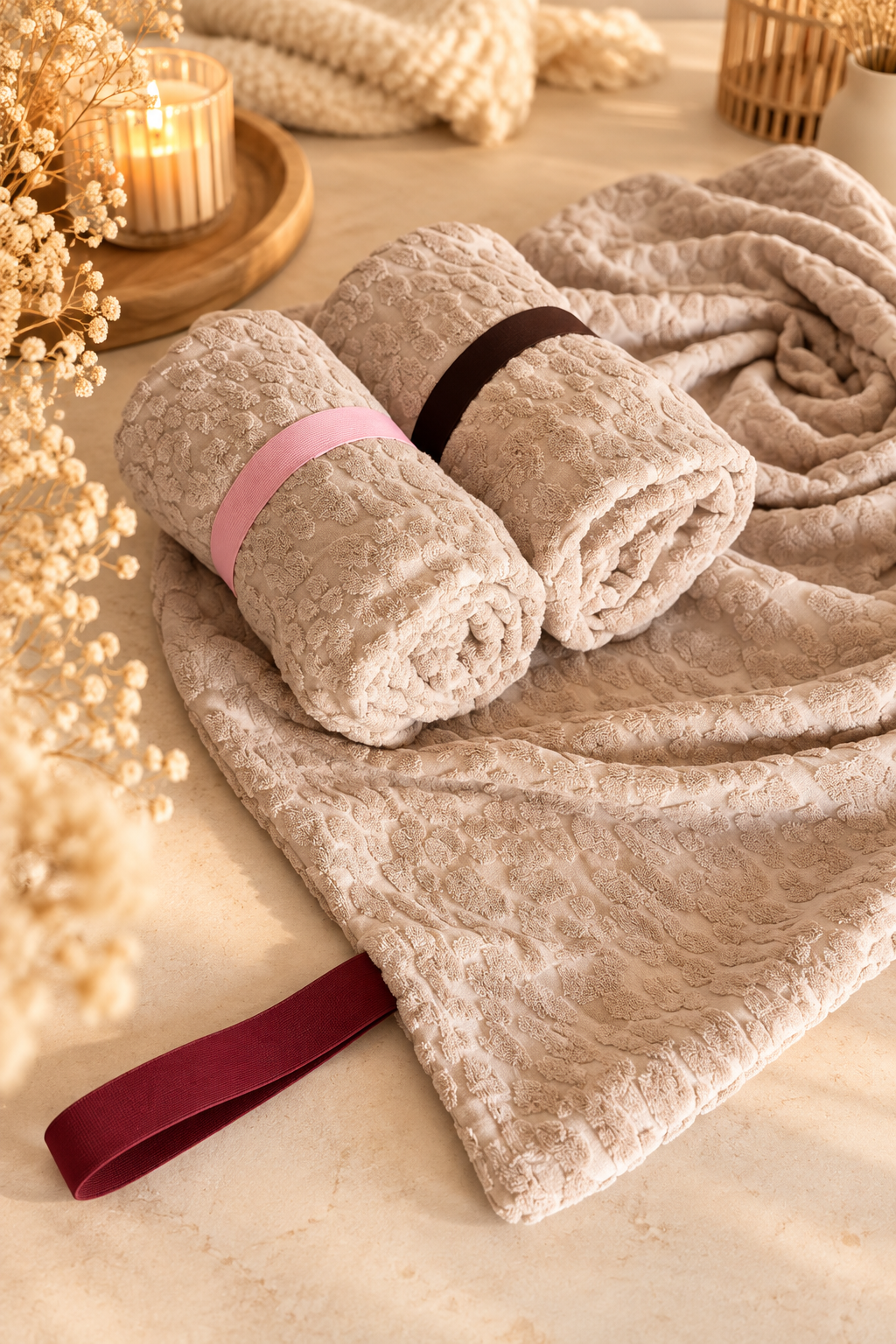 Roll & Go Hundehandtuch beige