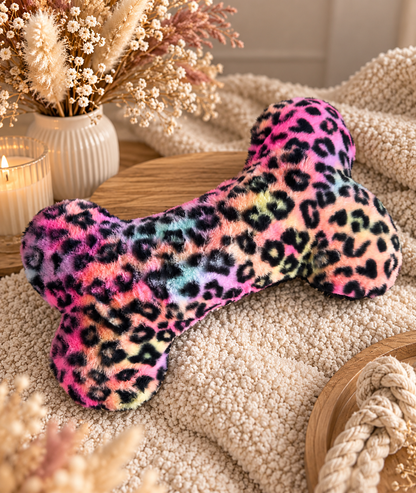 Kuschelkollektion Wellnessfleece Leo Bunt