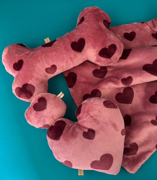 Fertig für dich: Kuschelkollektion Liebe pink - sofort verfügbar!