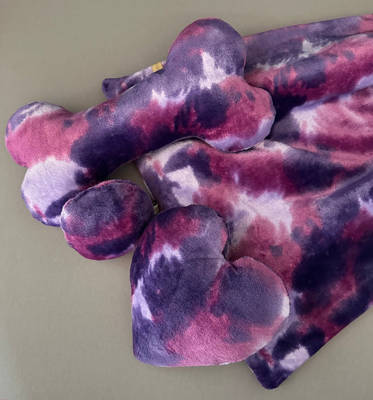 Fertig für dich: Kuschelkollektion Farbverlauf pink / lila - sofort verfügbar!