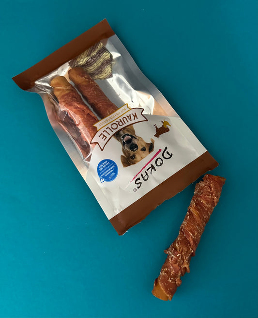 DOKAS Kaurolle mit Hühnerbrust medium, 150g