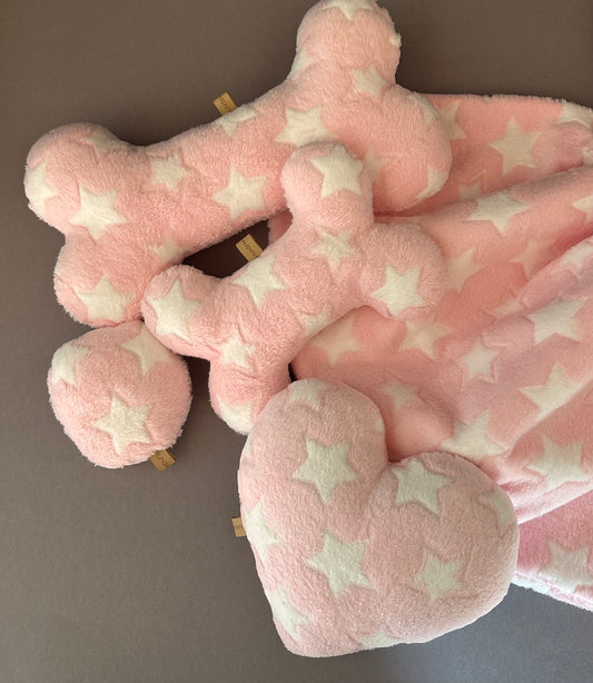 Fertig für dich: Kuschelkollektion Sterne rosa - sofort verfügbar!