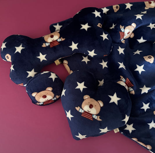 Fertig für dich: Kuschelkollektion Bärchen Dunkelblau - sofort verfügbar!