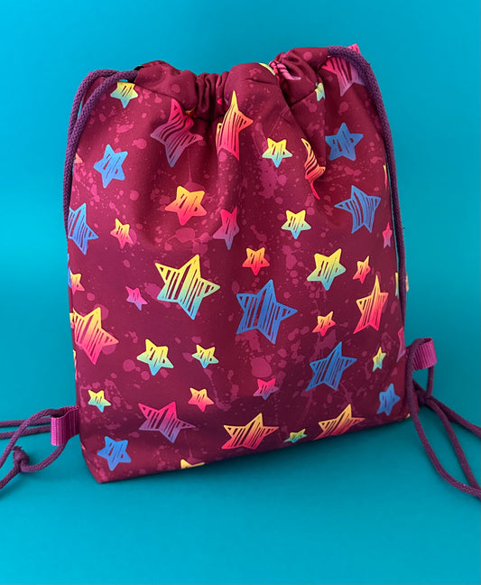 Sale: Gassirucksack altes Modell Sterne beere - sofort verfügbar!