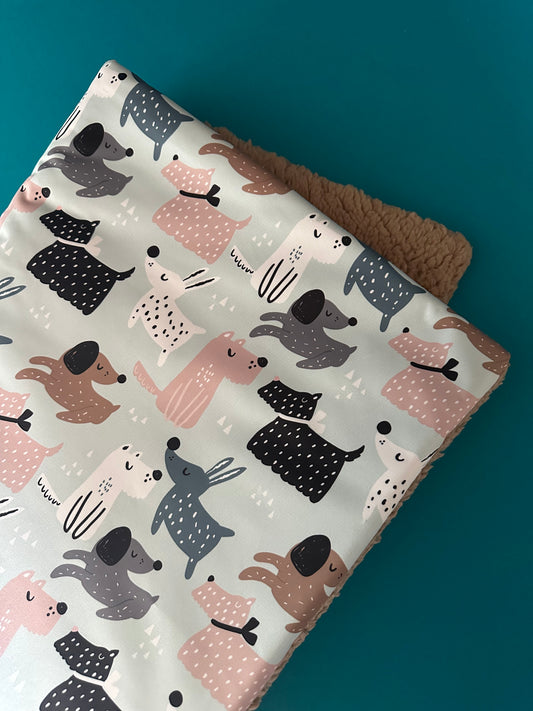Sofortkauf | Softshelldecken Hunde pastell