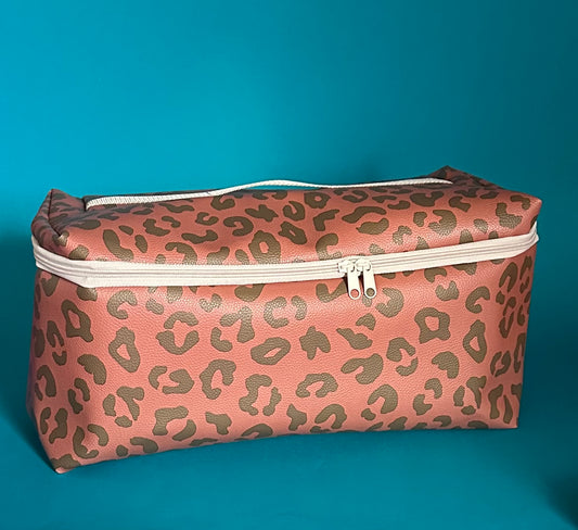 Sofortkauf | großer Kleinkramkumpel Kunstleder Leo braun