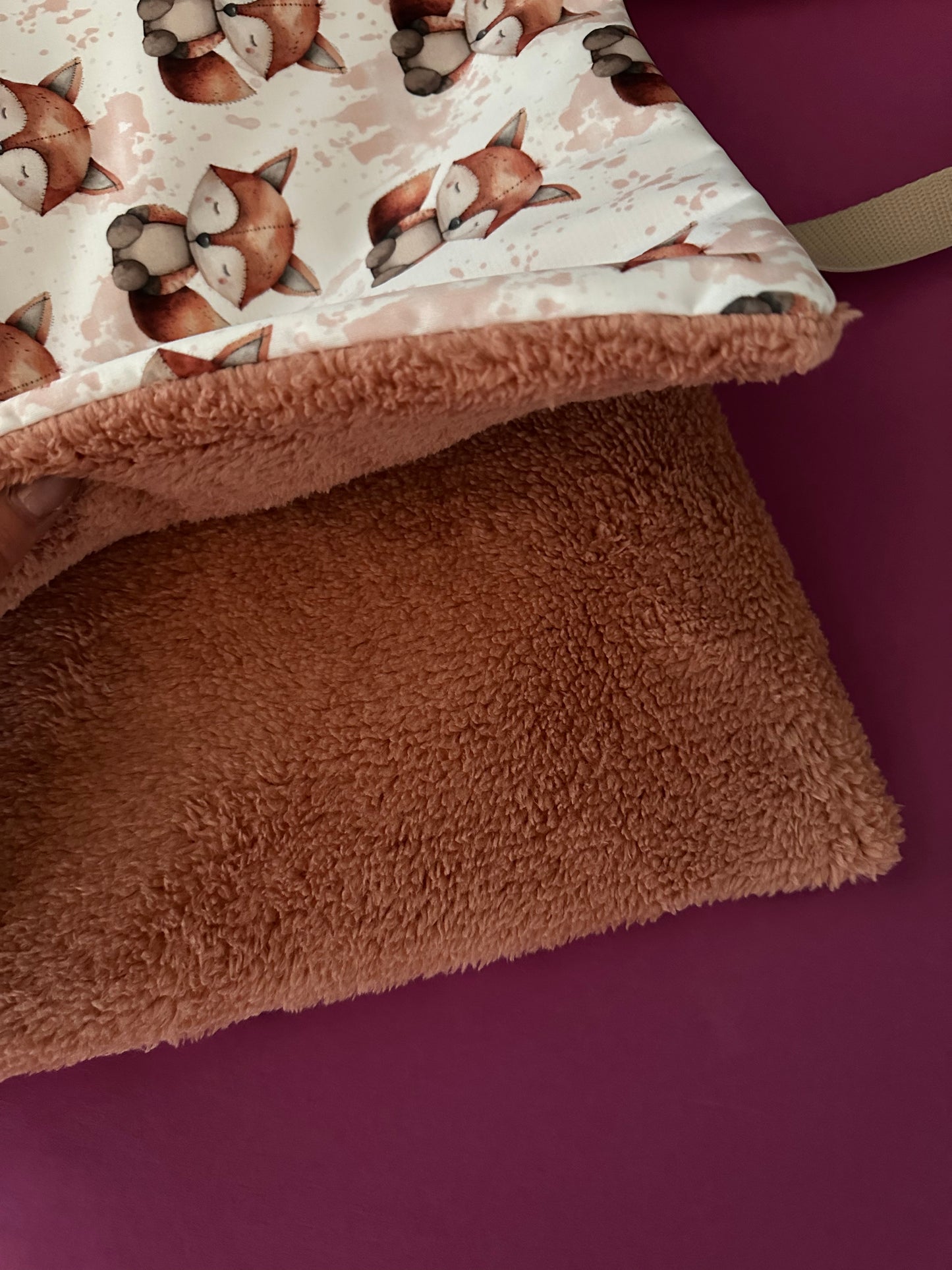 Sofortkauf | Decke to go Fuchs beige