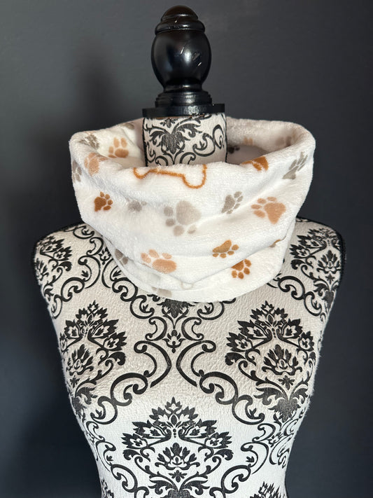 Sofortkauf | Halssocke Pfötchentraum weiß