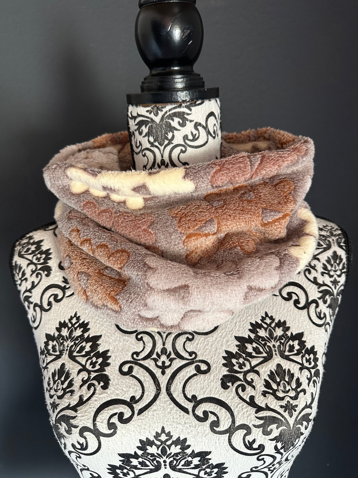 Sofortkauf | Halssocke Schneeflocke braun