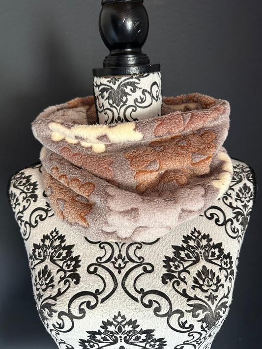 Sofortkauf | Halssocke Schneeflocke braun