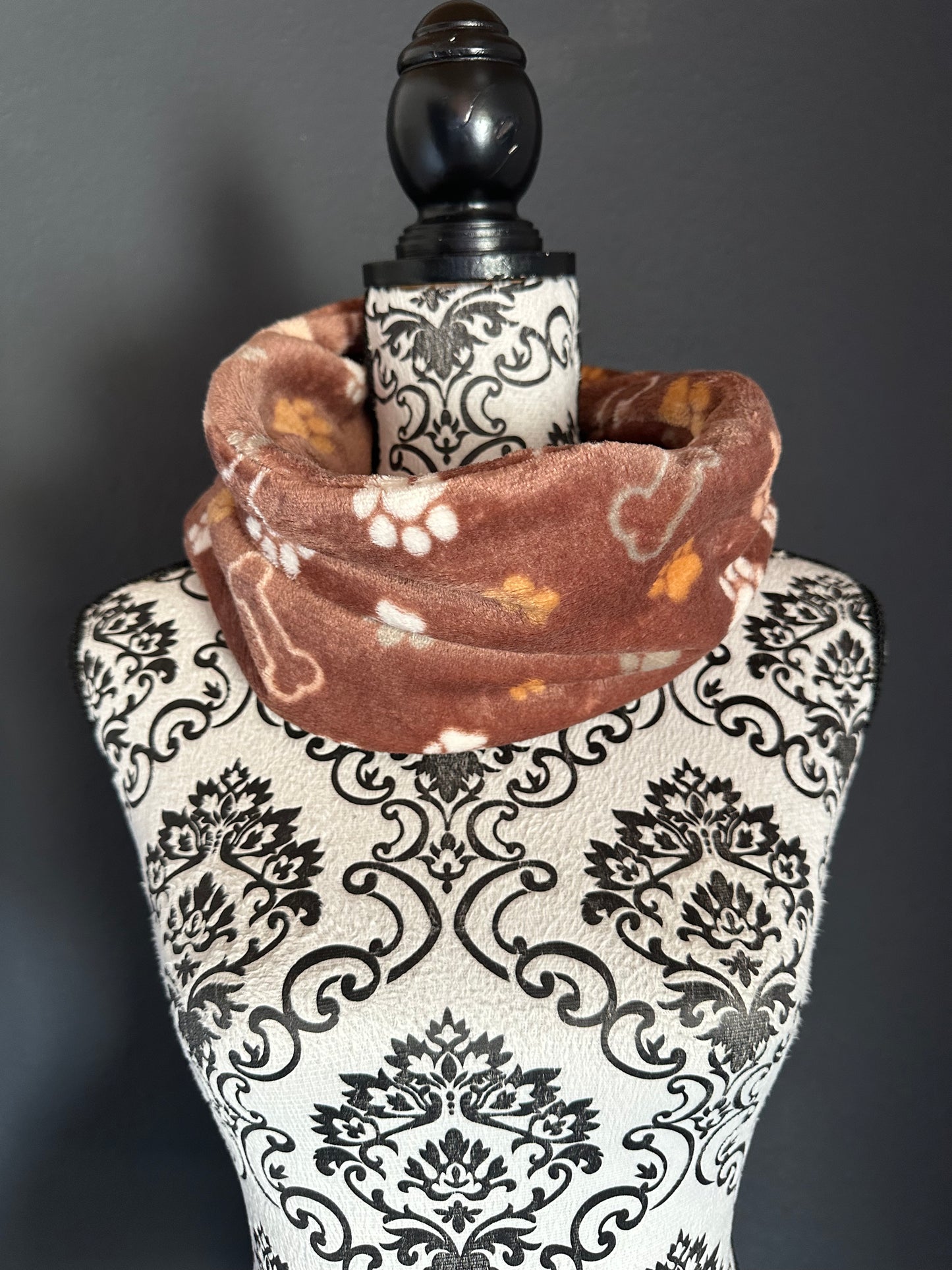 Sofortkauf | Halssocke Pfötchentraum braun