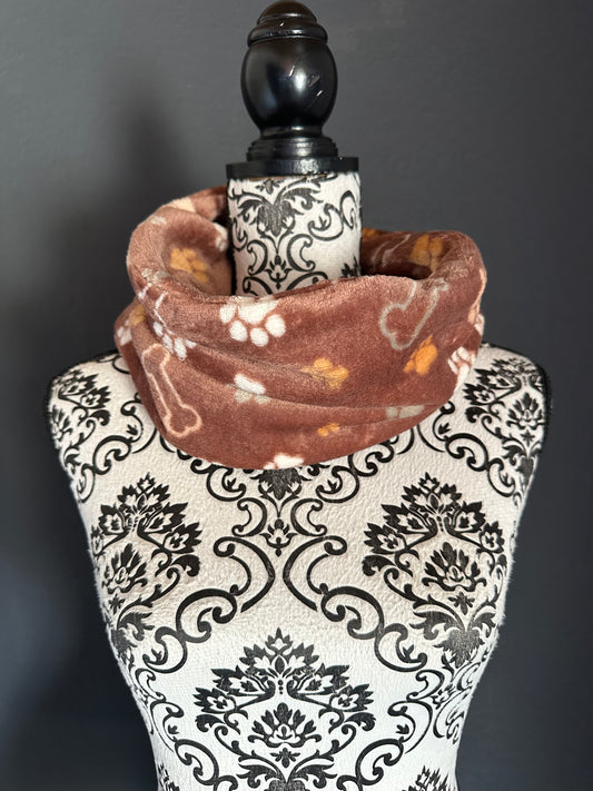 Sofortkauf | Halssocke Pfötchentraum braun