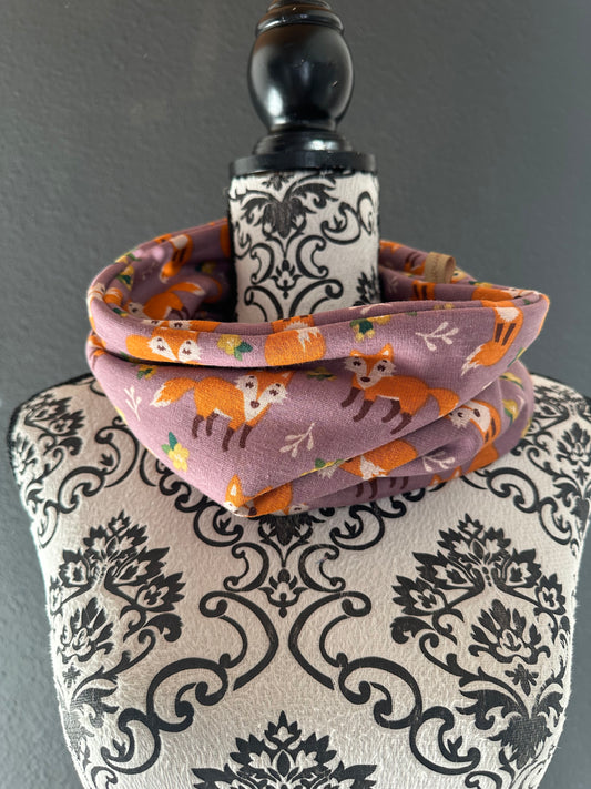 Sofortkauf | Halssocke Fuchs flieder (Alpenfleece)