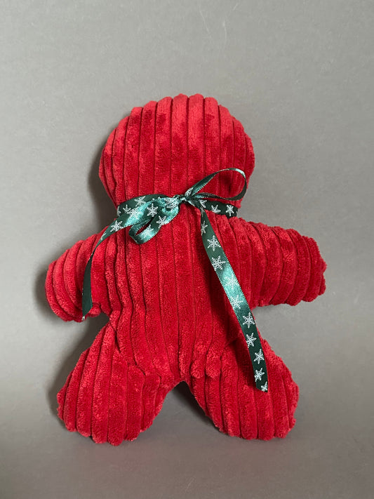 Sofortkauf | Lebkuchenmann Samtcord rot