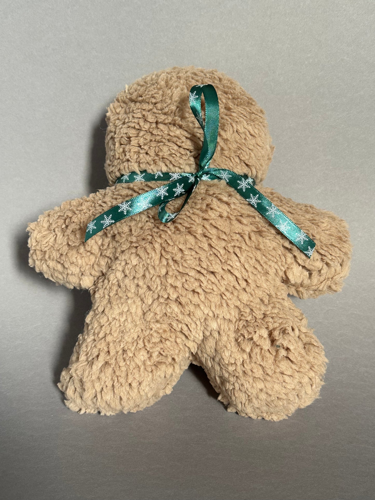 Sofortkauf | Lebkuchenmann Teddy braun (grüne Schleife)