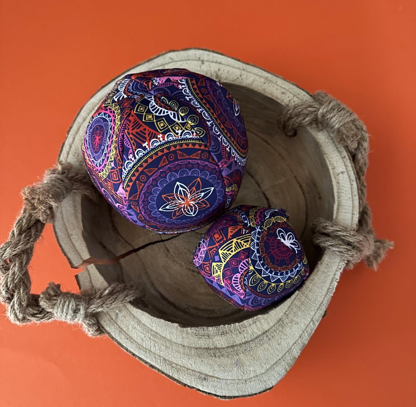 Sofortkauf | Ball Mandala Pink / Lila/ Gelb