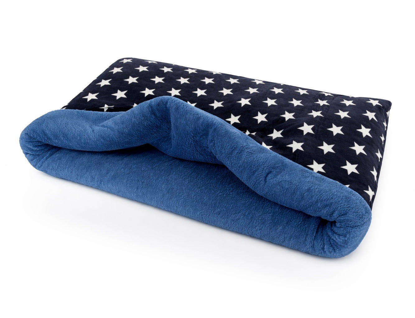 Sofortkauf | Kuschelsack Sterne dunkelblau 80 x 110 cm