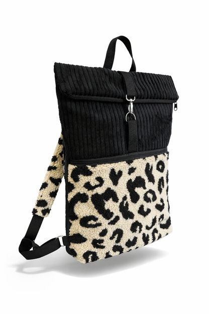 Sofortkauf | Wanderrucksack Leo Beige Schwarz