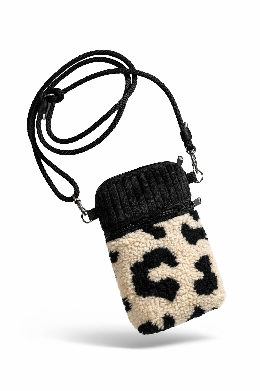 Sofortkauf | Handytasche Teddy Leo Beige / Schwarz