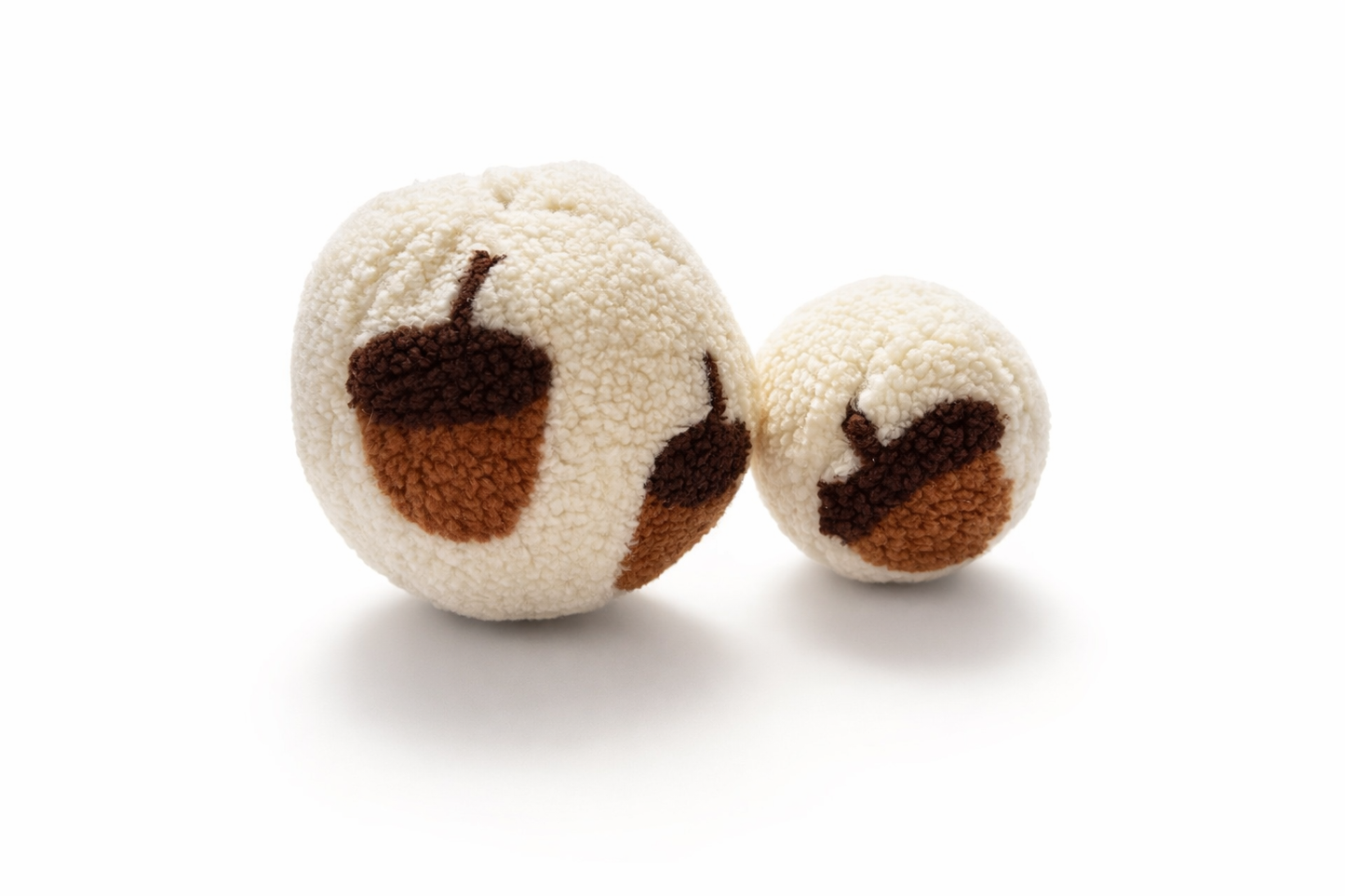 Kuschelkollektion Teddystoff Eicheln