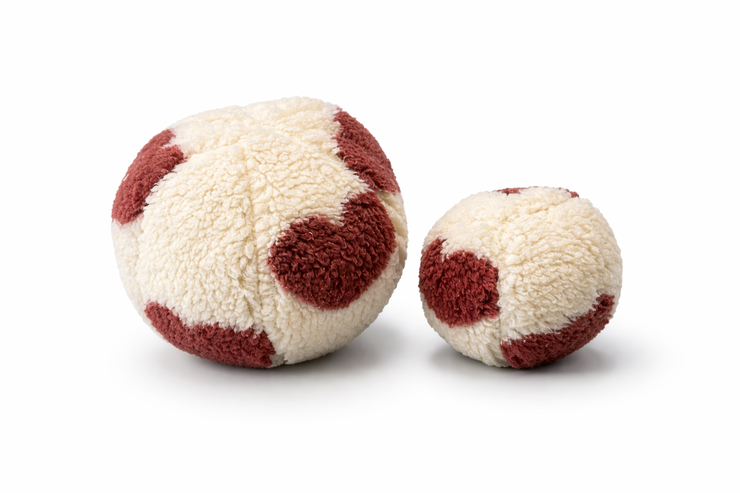 Kuschelkollektion Teddystoff Herzchen