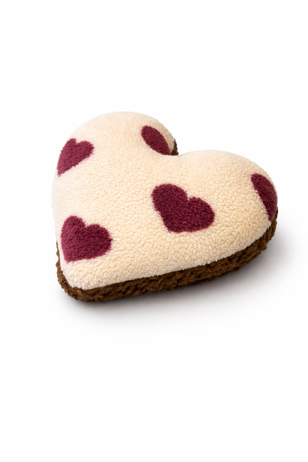 Kuschelkollektion Teddystoff Herzchen