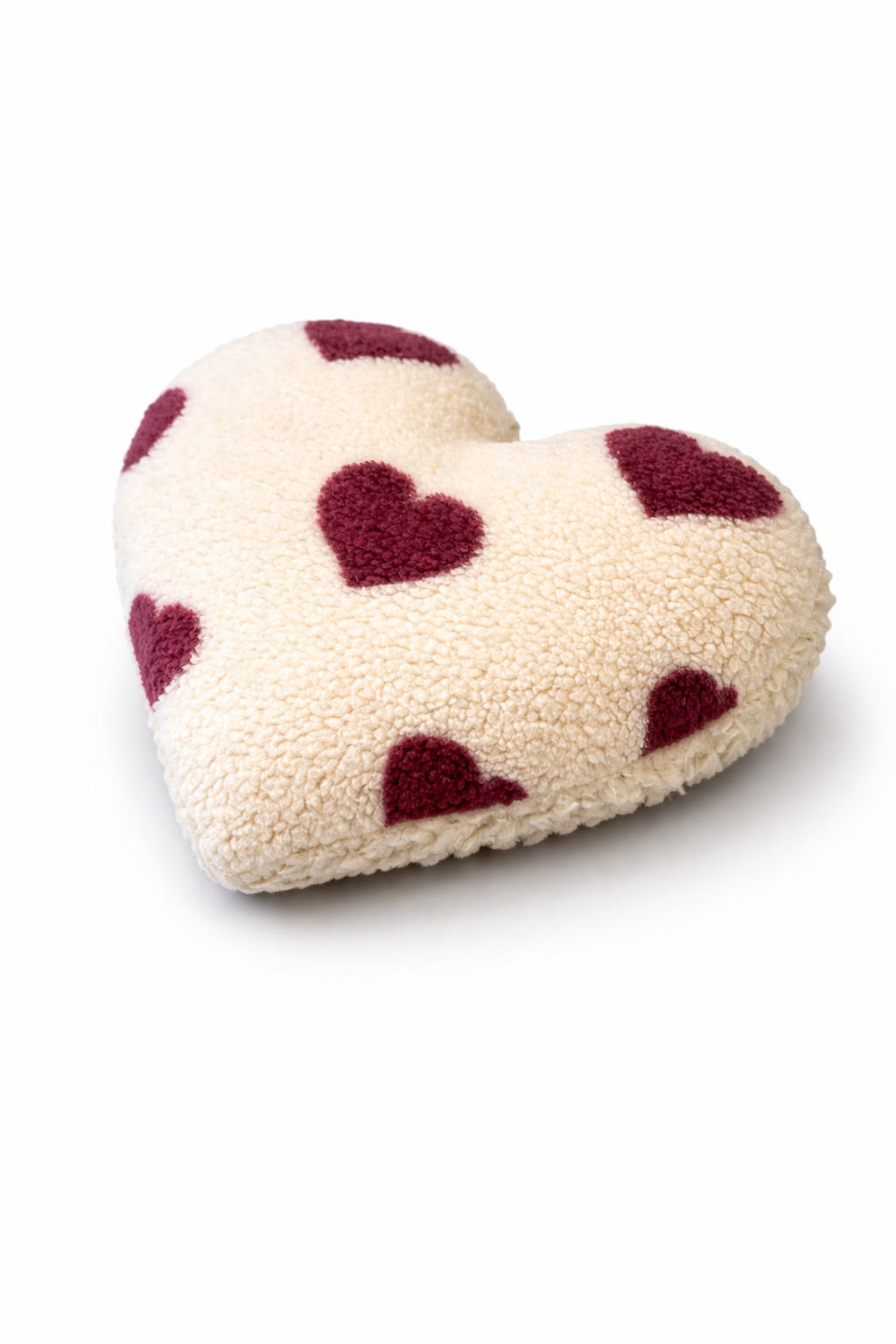Kuschelkollektion Teddystoff Herzchen