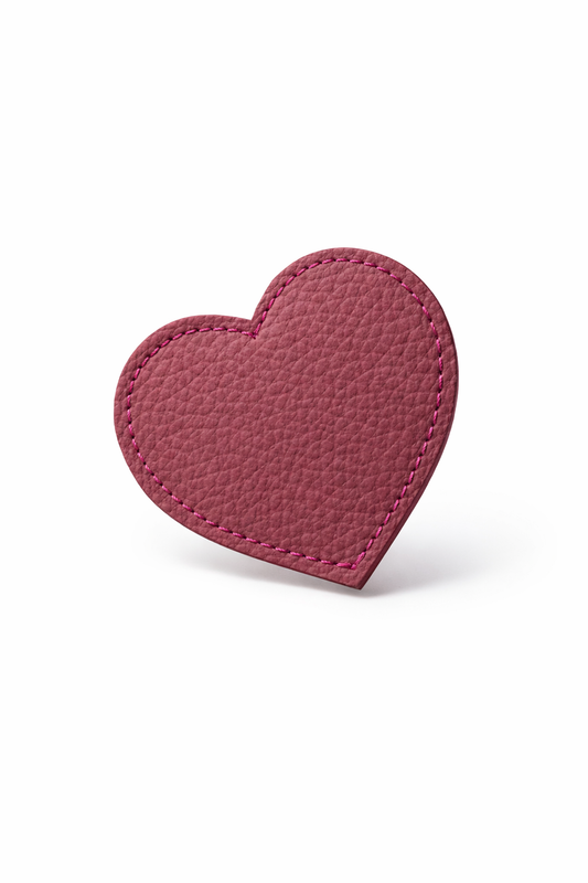 Sofortkauf | Herz für die Objektsuche Kunstleder Altrosa