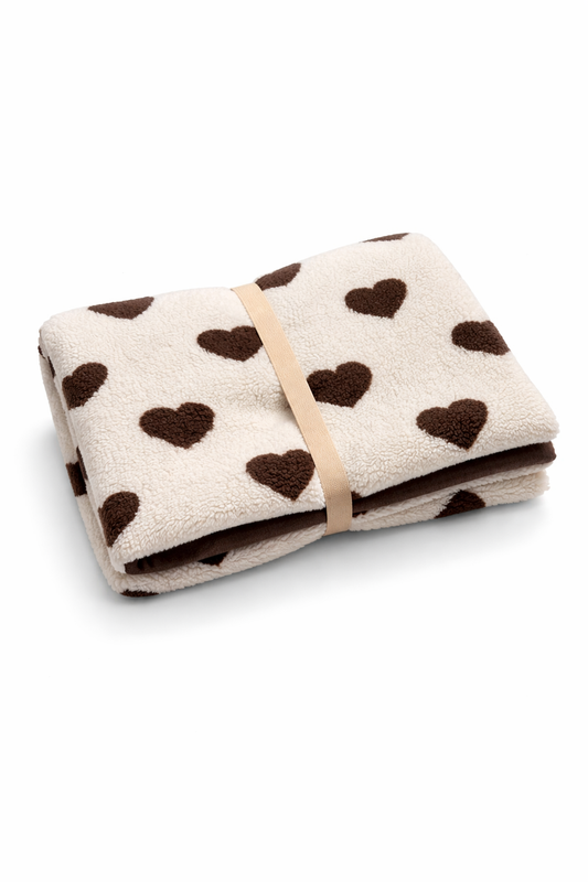 Sofortkauf | Lieblingsplatz to go Herzchen braun mit braun