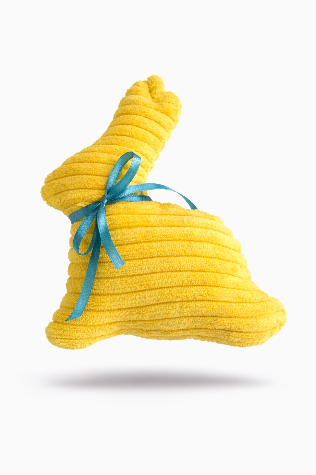 Lieblingshase Lotti Cord Gelb (türkise Schleife)