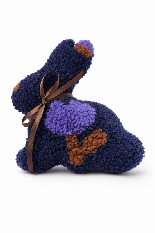 Lieblingshase Lotti Teddy Tulpen blau