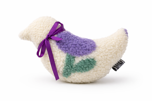 Lieblingsküken Fritzi Teddy Tulpen lila