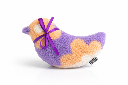 Lieblingsküken Fritzi Teddy Blumen lila