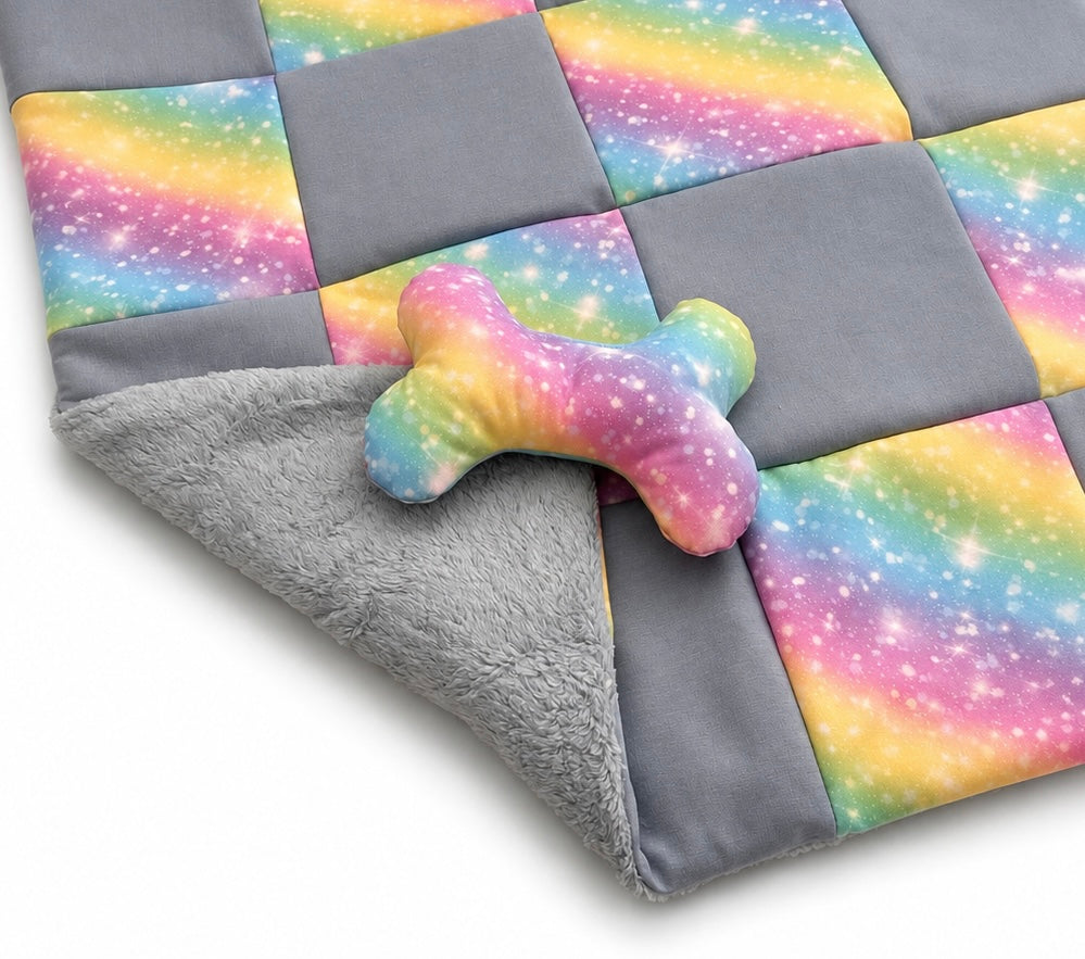 Stelle deine Patchworkdecke selbst zusammen