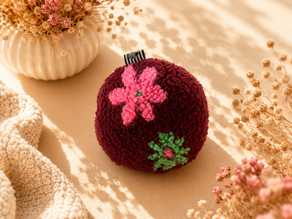 Kuschelkollektion Teddy kleine Blüten beere