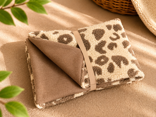 Sofortkauf | Lieblingsplatz to go Teddy Leo beige mit Hellbraun