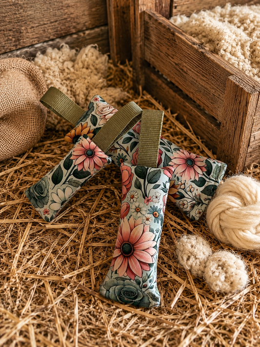 Sofortkauf || Trainingsdummy mit Schafswolle Wiesenblumen