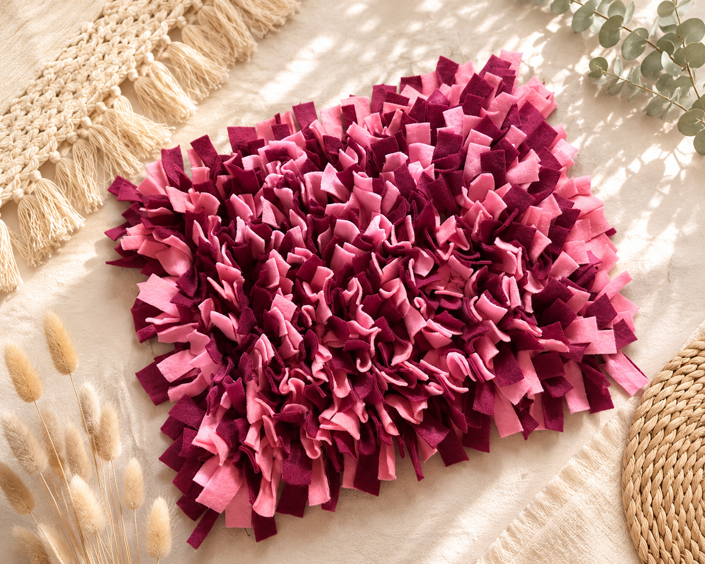 Sofortkauf | Schnüffelteppich pink / beere