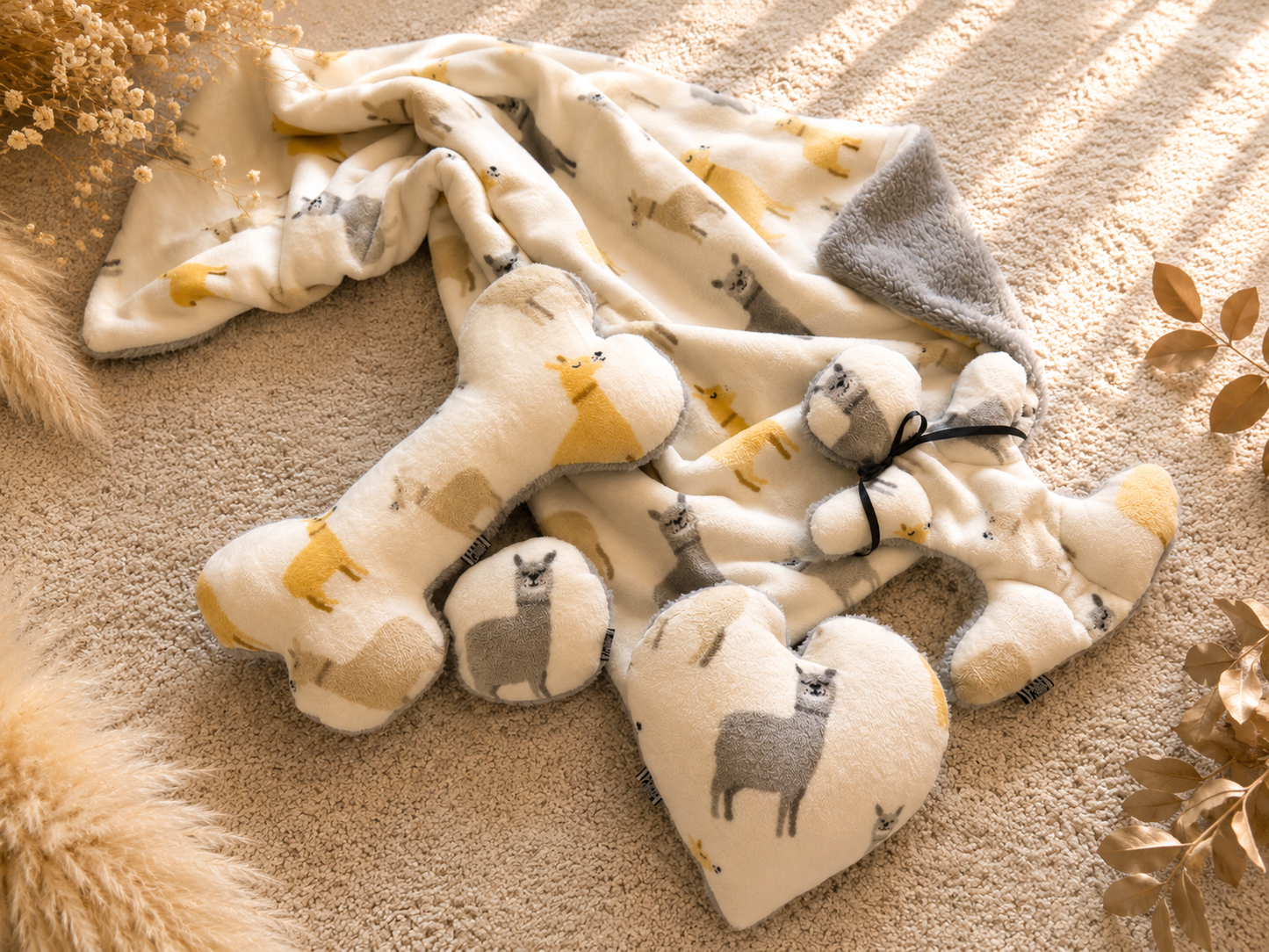 Kuschelkollektion Wellnessfleece Alpaka