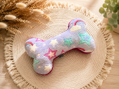 Kuschelkollektion Wellnessfleece Sterne & Regenbogen