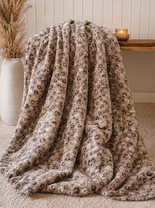 Sofortkauf | XXL Kuscheldecke Wellnessfleece Leo